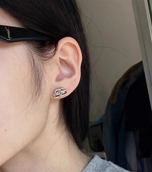 18K Balenciaga Vintage Earrings